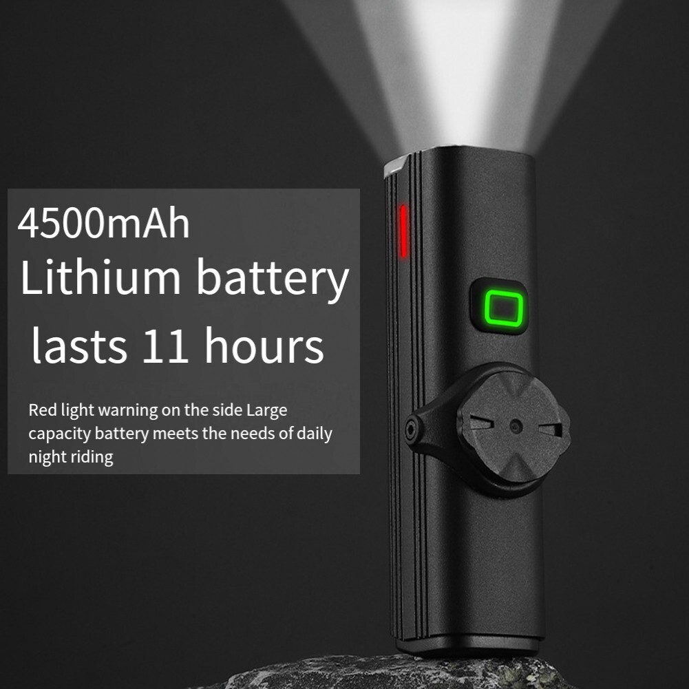 USB Rechargeable Bike Light Compatible With For Garmin Mount 1000 Lumens