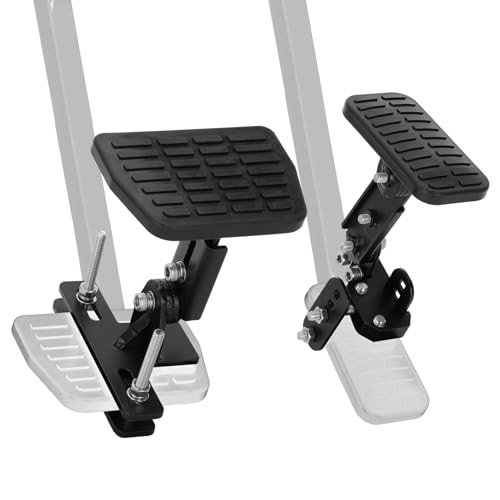 Pedal Extenders for Short Drivers-Brake pedals suitable for most models(1.2in