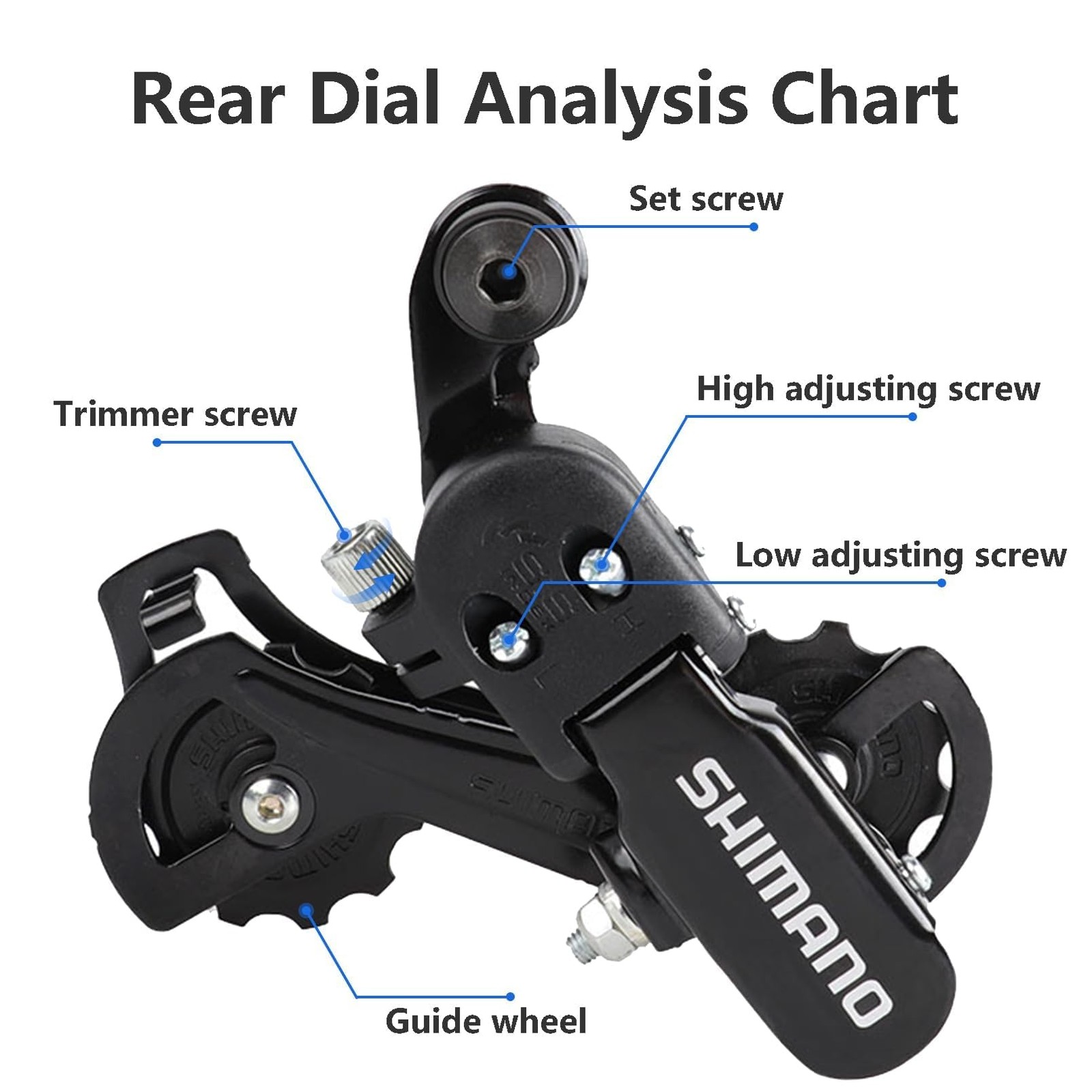 Rear Derailleur RD-TZ31-A 6/7 Speed Direct Mount/Hanger Mount Derailleur for …