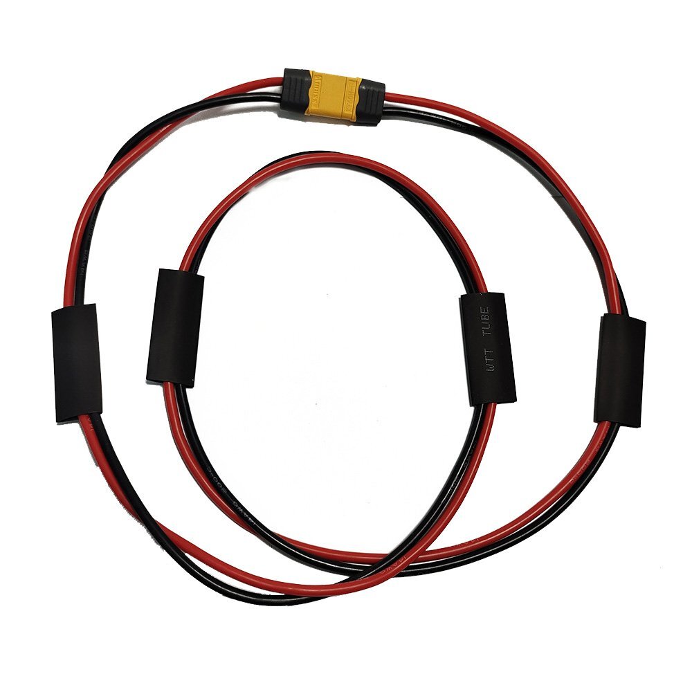 Power Cable XT60 Male Female Plug Extend Cable for Ebike Battery 14AWG 1M/ 2M