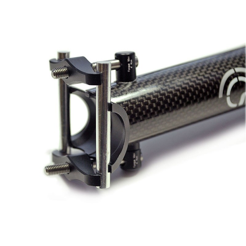 27.2x300mm OMNI Racer WORLDS LIGHTEST ULTRA-Lite Carbon Straight Seatpost Gloss