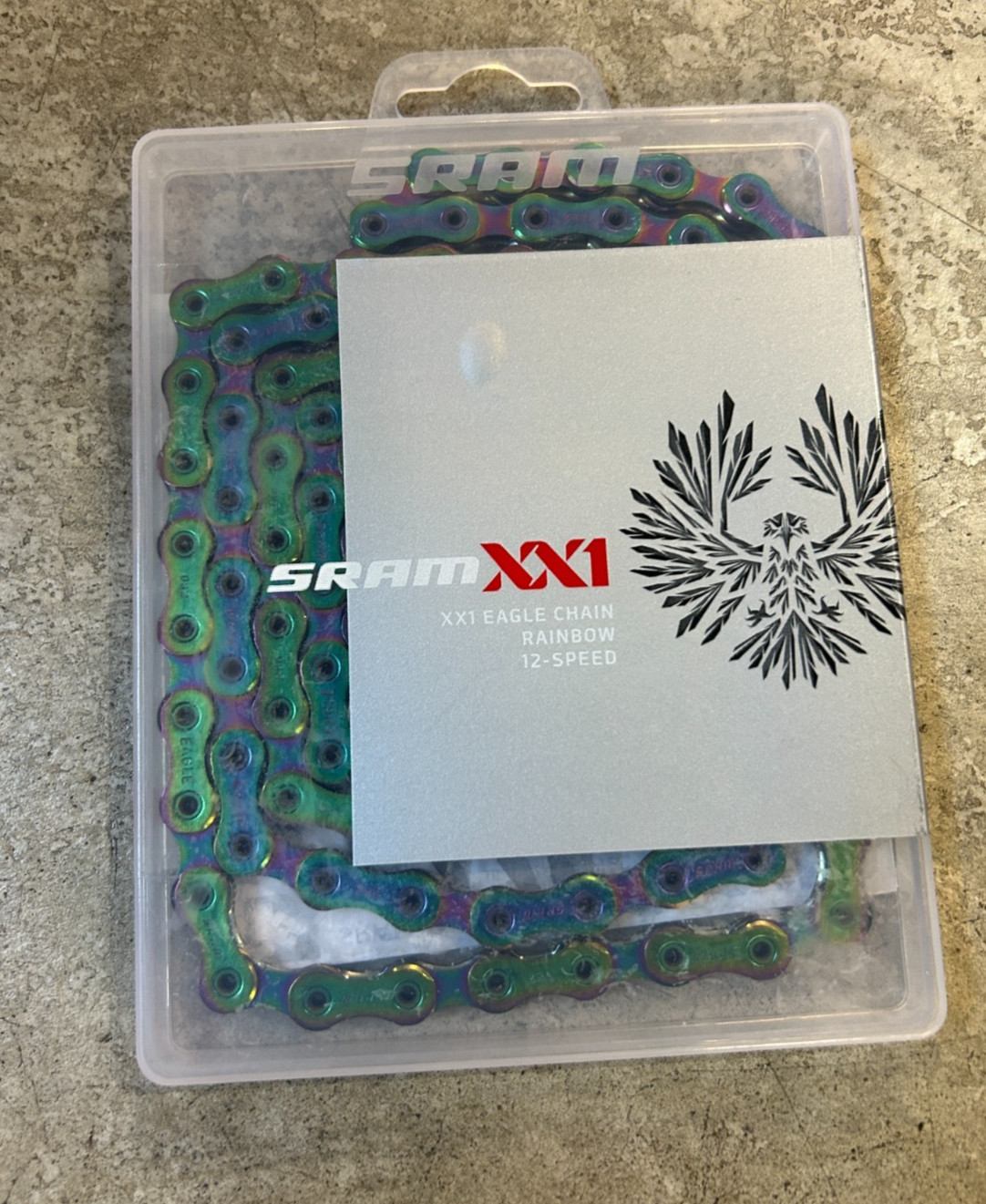 SRAM XX1 Eagle AXS Chain – Rainbow