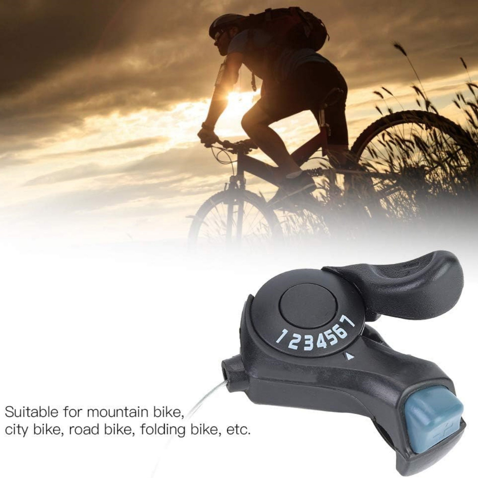3×7 21-Speed Shifters w/Durable Construction Aluminum Steel & Premium Plastic