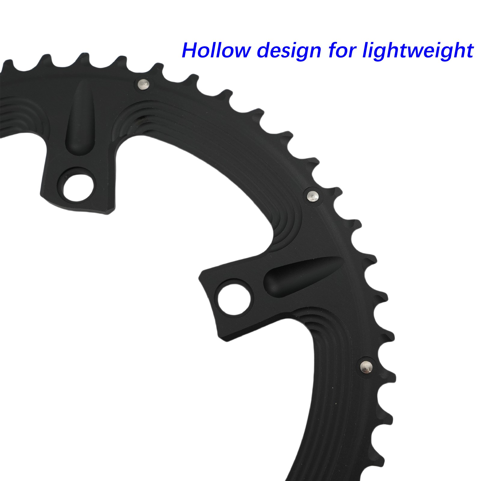 DJC Road Bike Chainring 110bcd 4 Bolts Mounting Oval Round 2x Double for Shimano