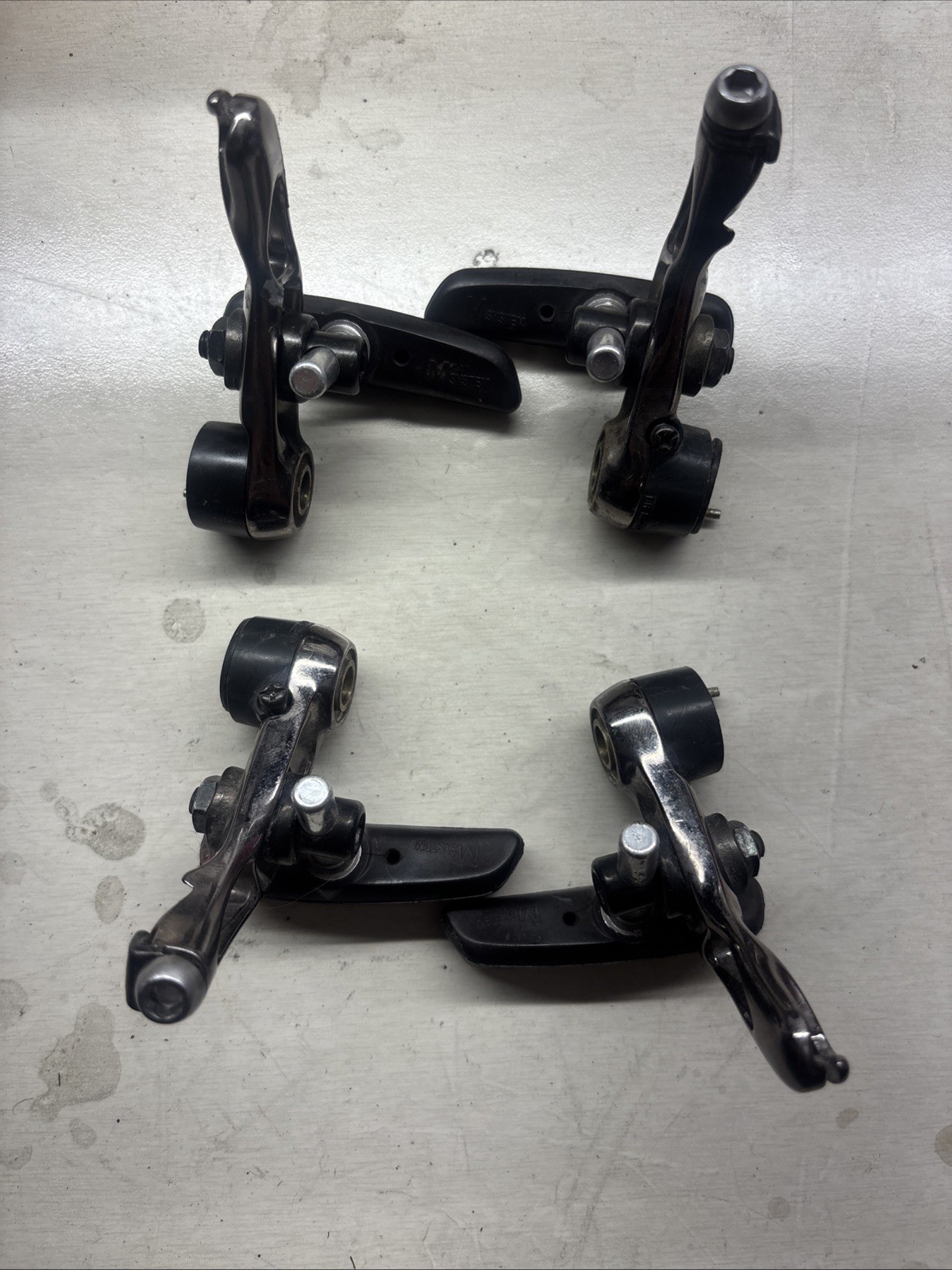 Shimano STX BR-MC30 Cantilever Brakes Dark Smoke Anodized Finish