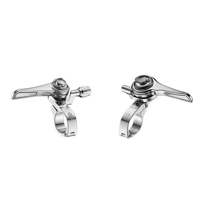 DIA-COMPE ENE CICLO 11S Thumb Shifter Pair “Silver” Vintage Retro Classic Bike