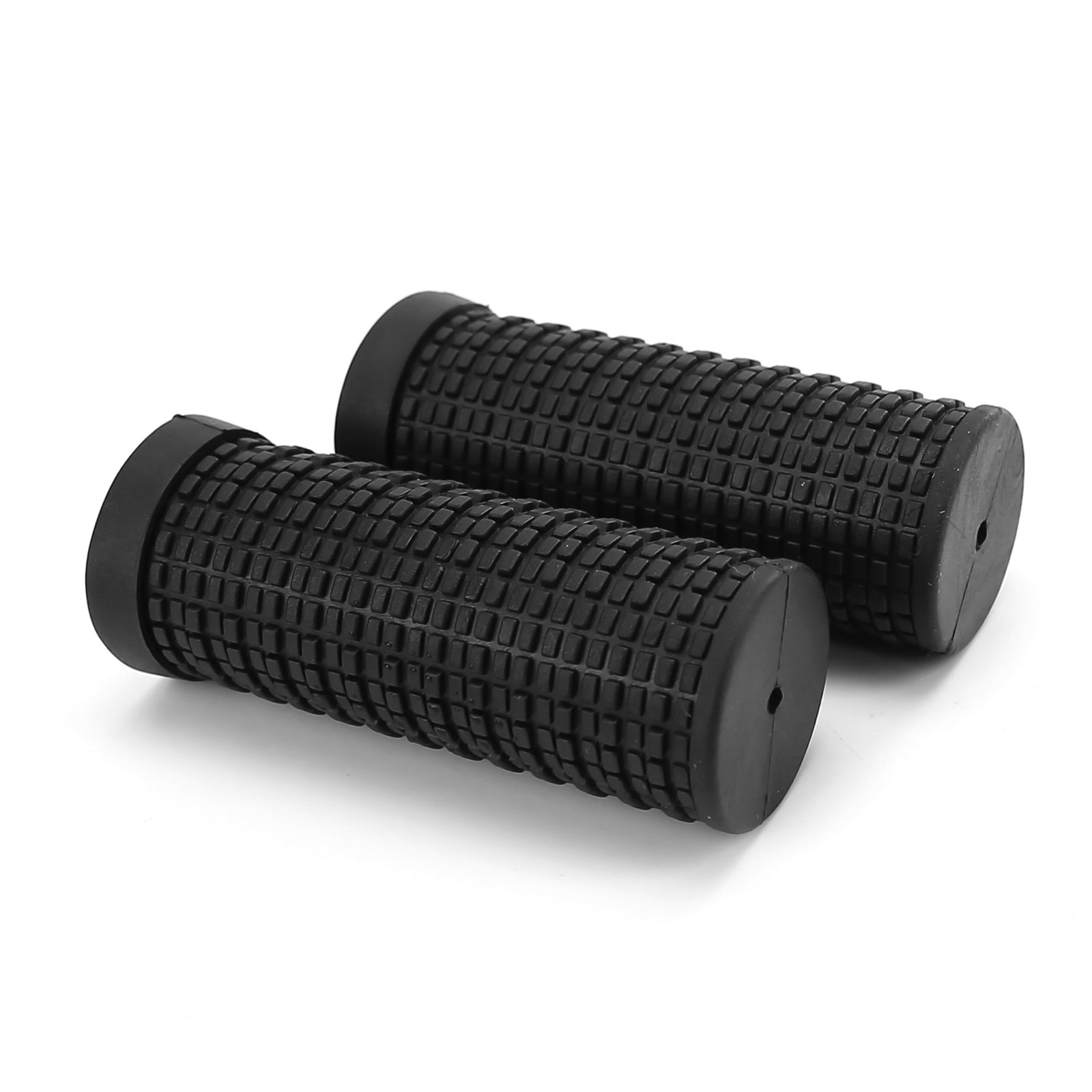 1 Pair MTB Bike Short Handlebar Grips 20x74mm/0.78×2.91inch, Standard, Black