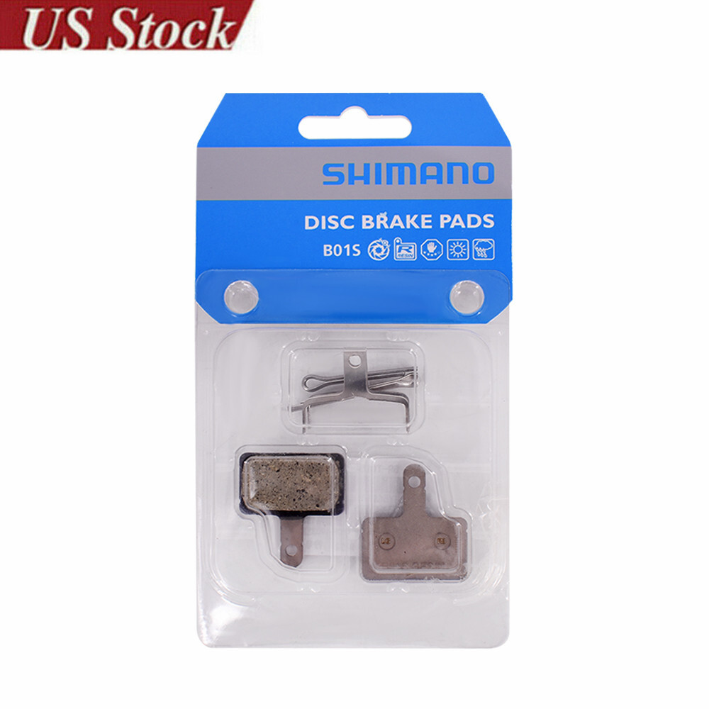 2 pairs Shimano B01S Resin Disc Brake Pads For M315 M355 M395 M465 Acera Alivio