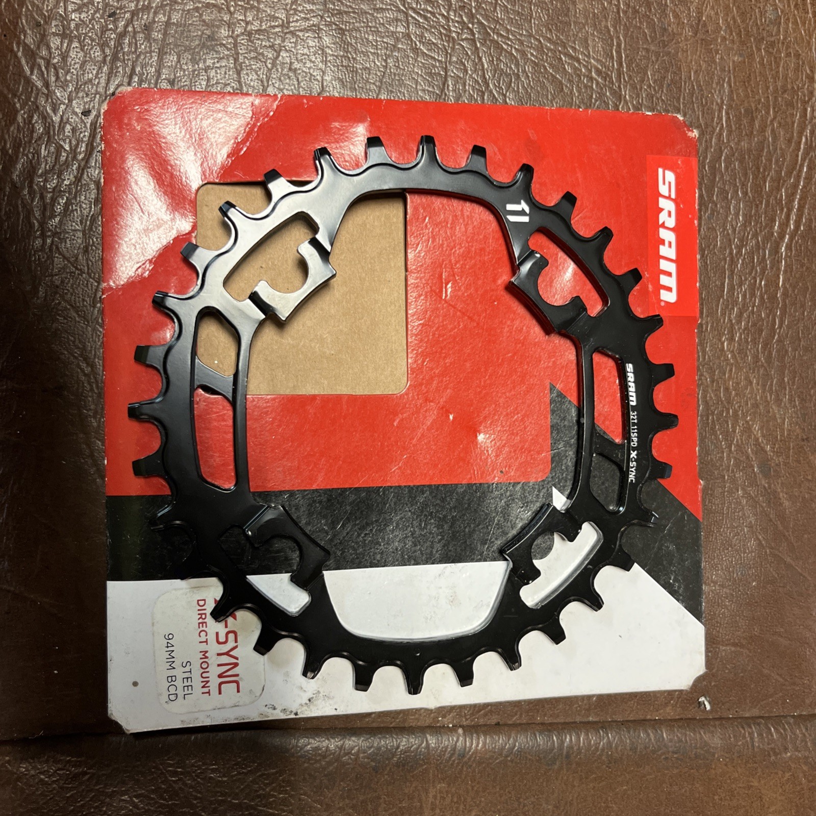 SRAM X-SYNC Steel Chainring 32T 94mm 4-Bolt 11-Speed 1x MTB