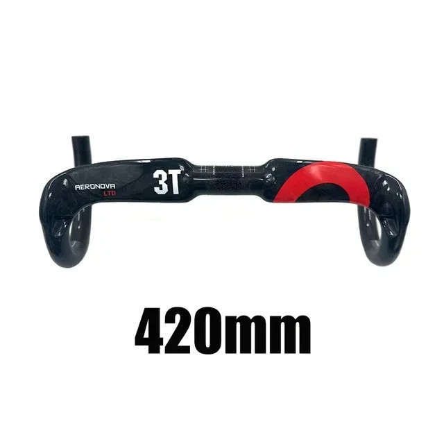 Carbon Road Bike Handlebar Aero Handlebar Drop Handlebar 31.8*380/400/420/440mm