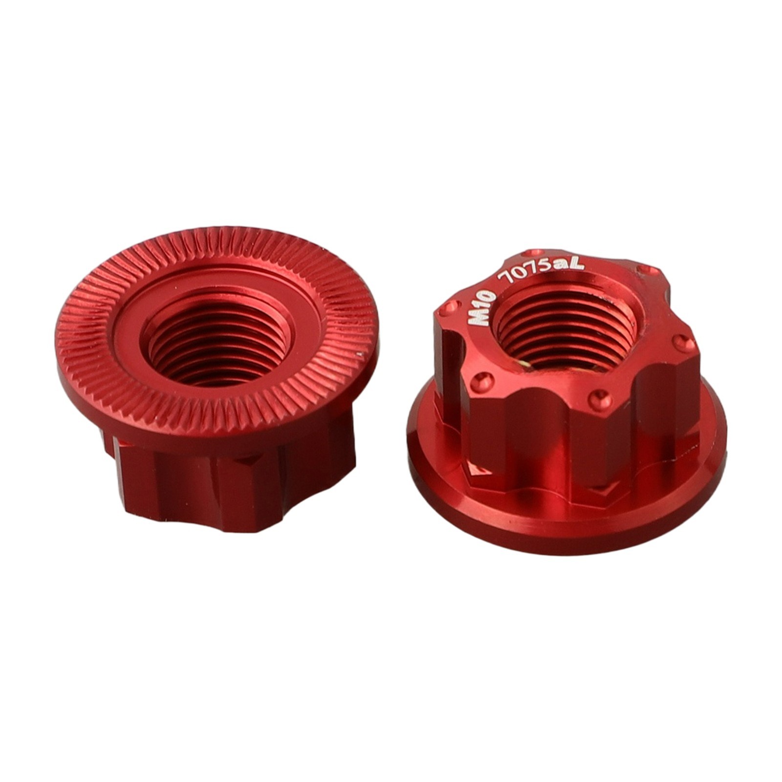 Bike Wheel Axle Nut 2X for 2 Pcs Aluminum Alloy Bicycle Black Blue Gold HUB