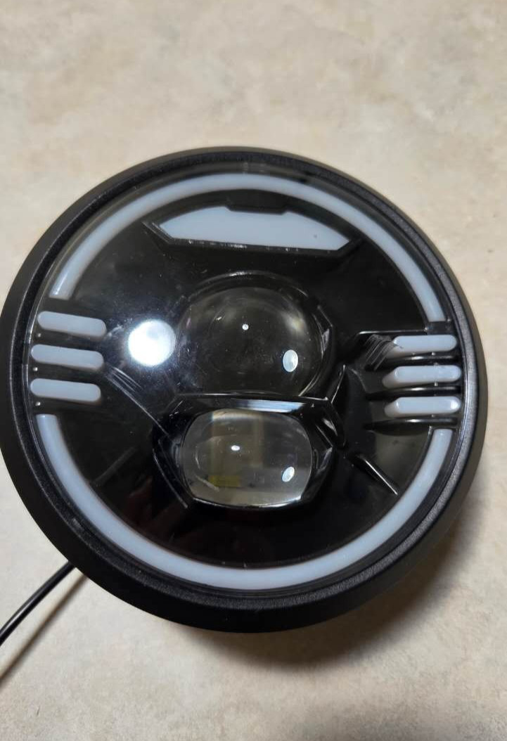 EKXBIKE X20 electric bike front light WP 4pin for 48v 28a controller original