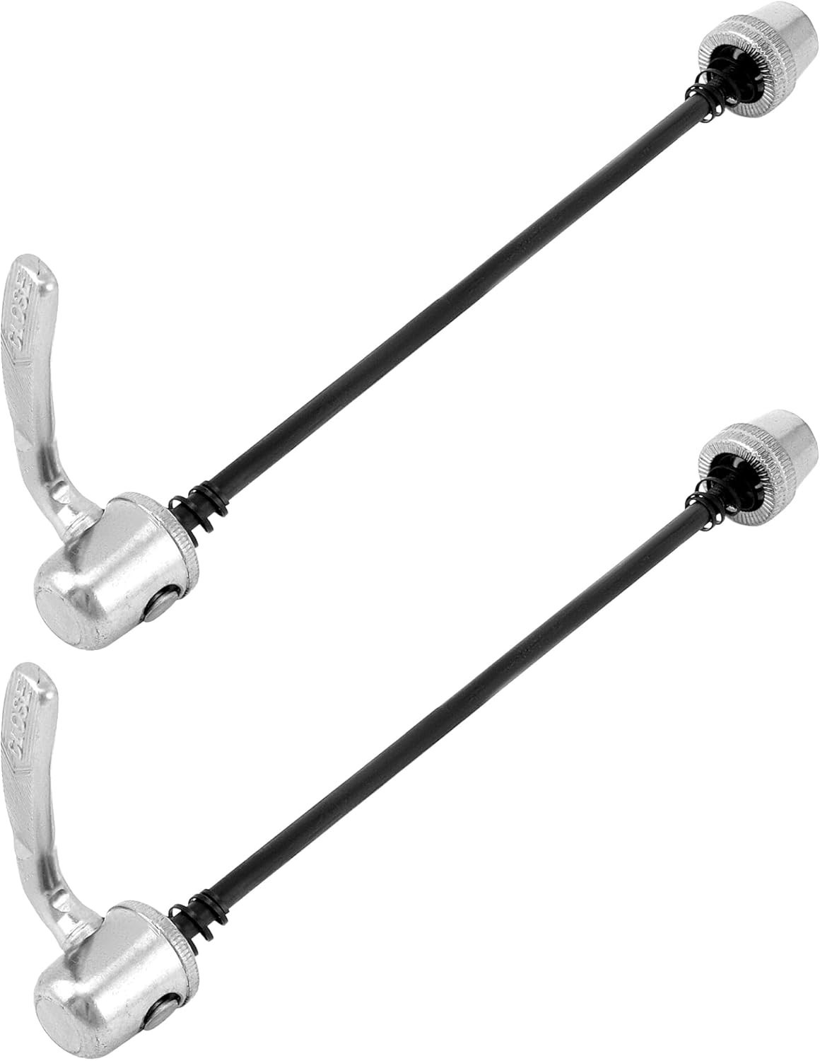 Rear Wheel Trainer Skewer Set for Indoor Bike Trainers, Quick Release 2 Pack