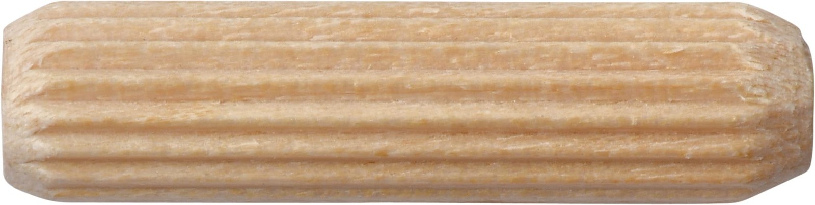 Wood Dowel Pins – Fluted – 1/4″ Diameter (1/4″ x 1″, 100) x Beige