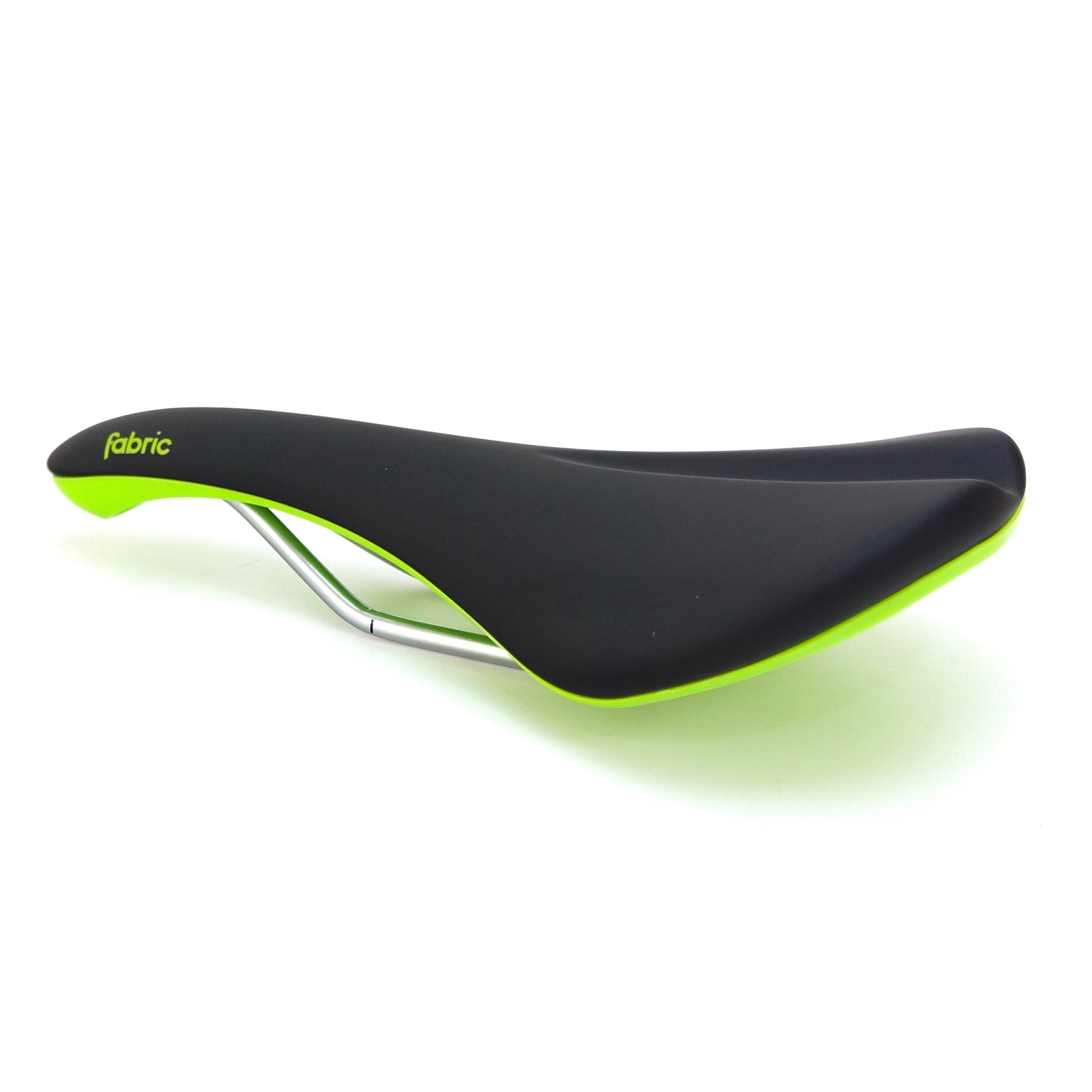 Fabric Scoop Elite Radius Comfort Saddle MTB Road Bicycle Black/Green