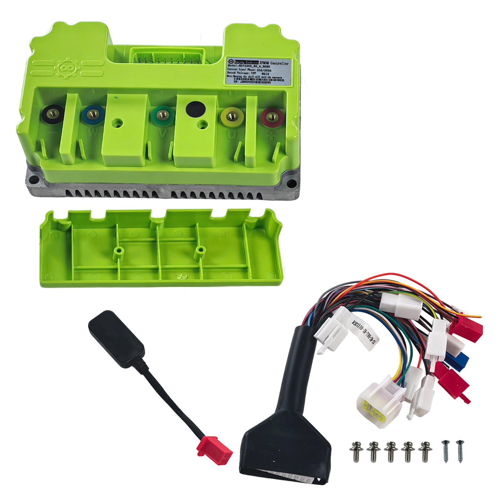 For FarDriver ND72200 Controller For Bluetooth 55A Battery, 200a Phase , 72V US