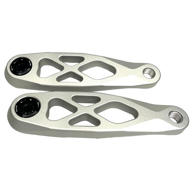 5Dev R-Spec eCranks, DUB/Brose,160mm, Raw/Silver