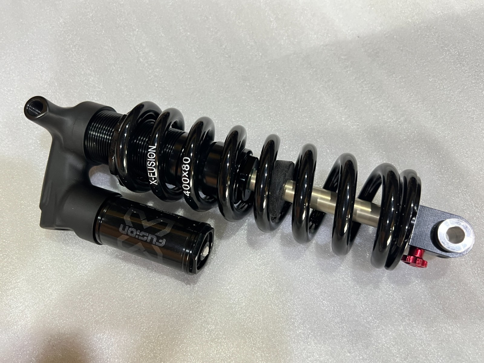 X-FUSION Vector R S400X80 Rear Shock (225 mm x 75mm) MTB Coil Trunnion GT Fury