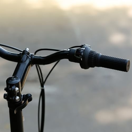 1 Pair MTB Bike Short Handlebar Grips 20x74mm/0.78×2.91inch, Bar Twist Cover