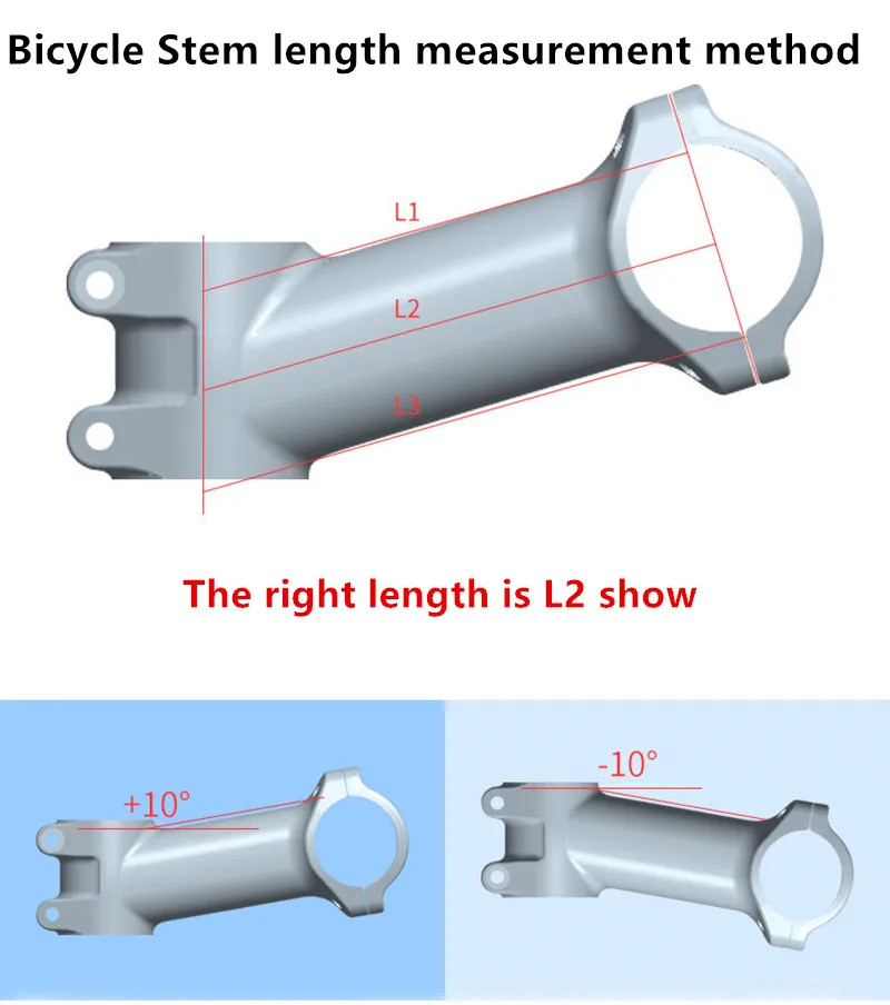Ultralight Bike Stem 31.8mm MTB Road 10-35° Alloy Handlebar Stem 60-110mm