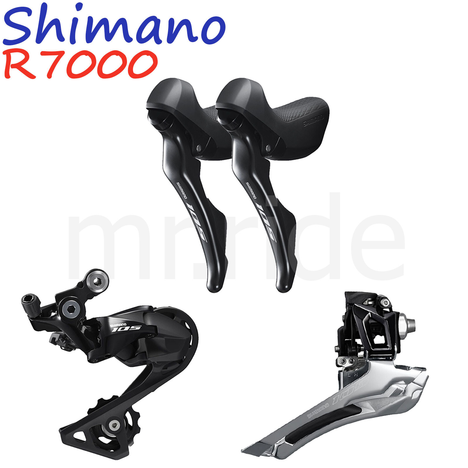 SHIMANO 105 R7000 2×11 Speed Groupset Shifter,Derailleur Front + Rear 3pcs