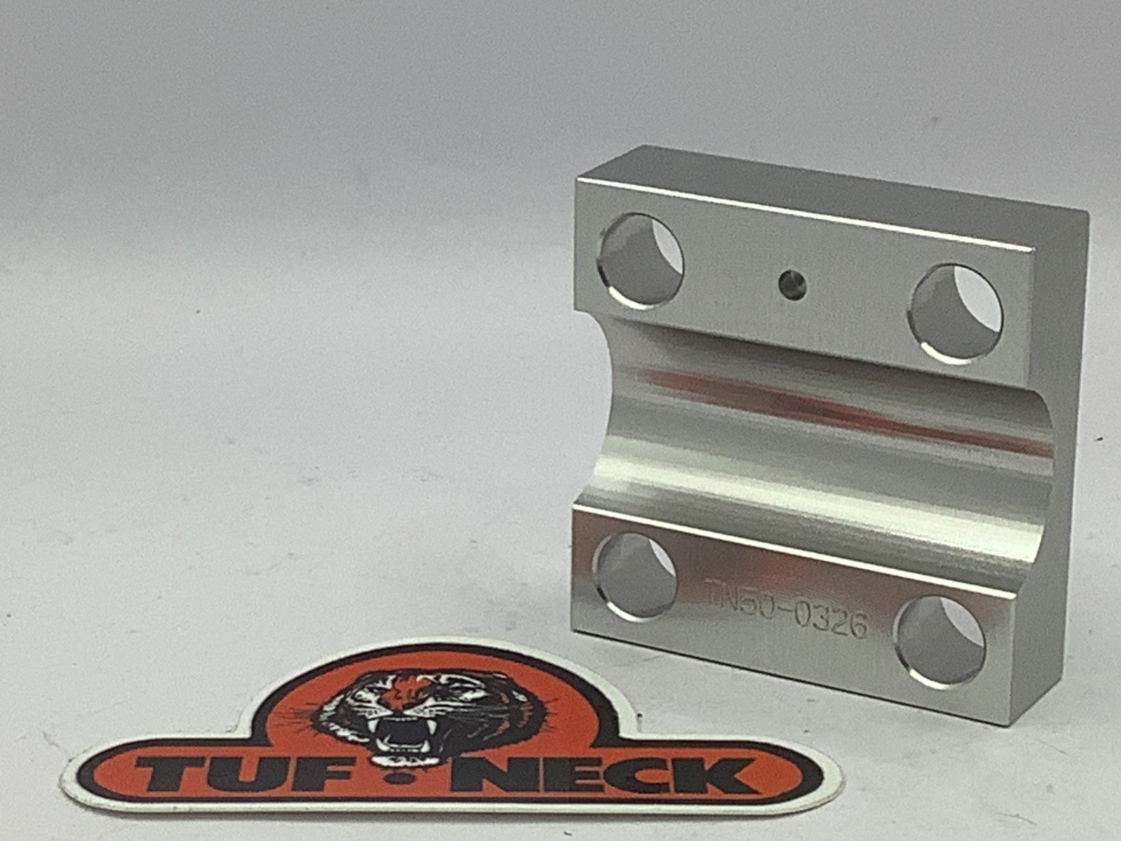 Silver 1″ Tuf-Neck Retro BMX Stem