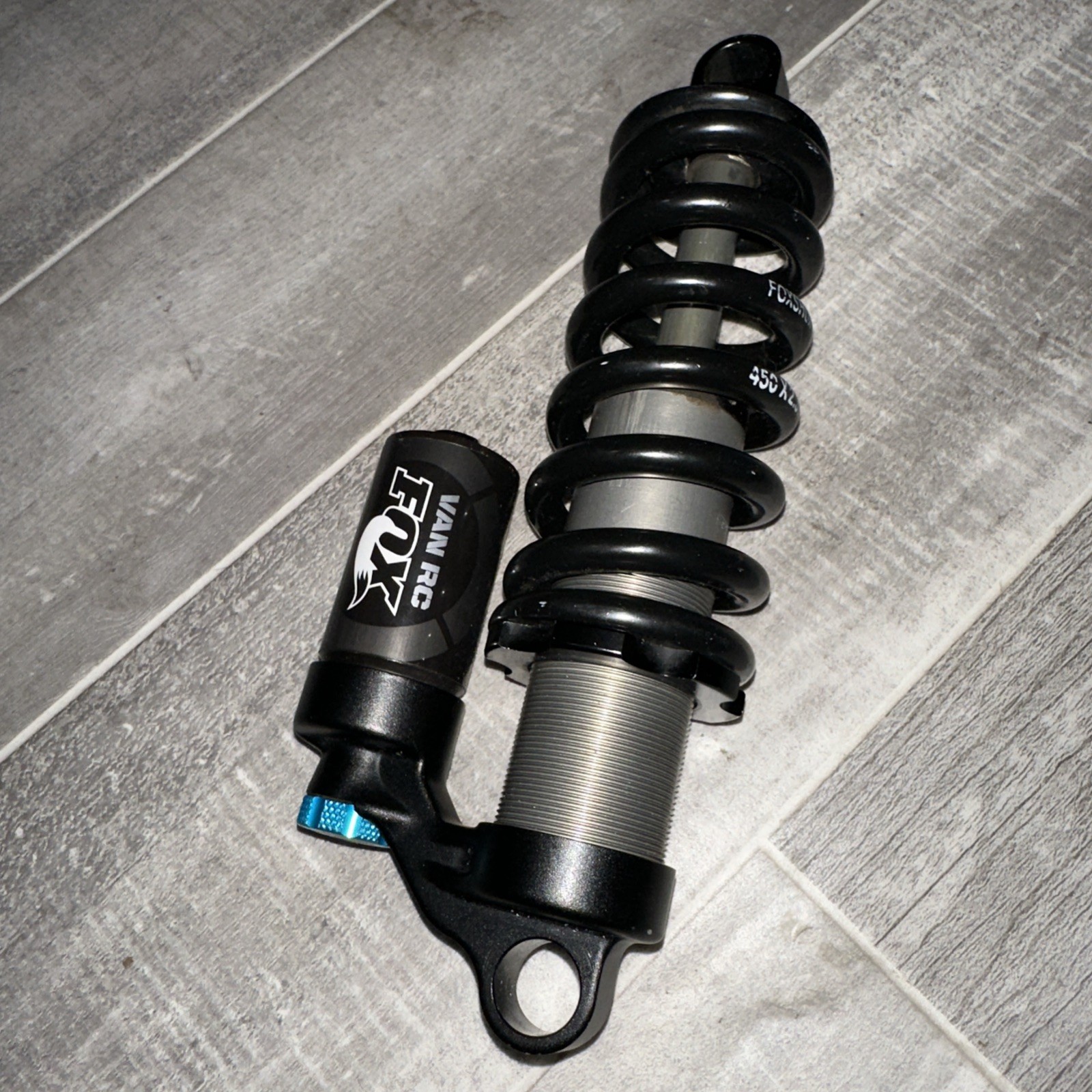 FOX VAN RC PERFORMANCE COIL Trunnion 225 75mm 500/450lbs SCOTT GAMBLER