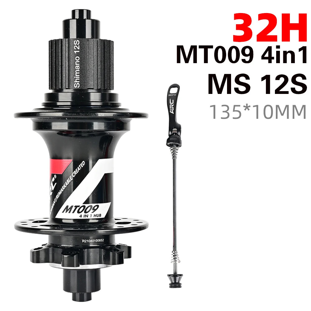 Front Rear 6 Pawls 114T Noise Hub Mountain Bike NBK Sealed Bearing Hub HG XD MS