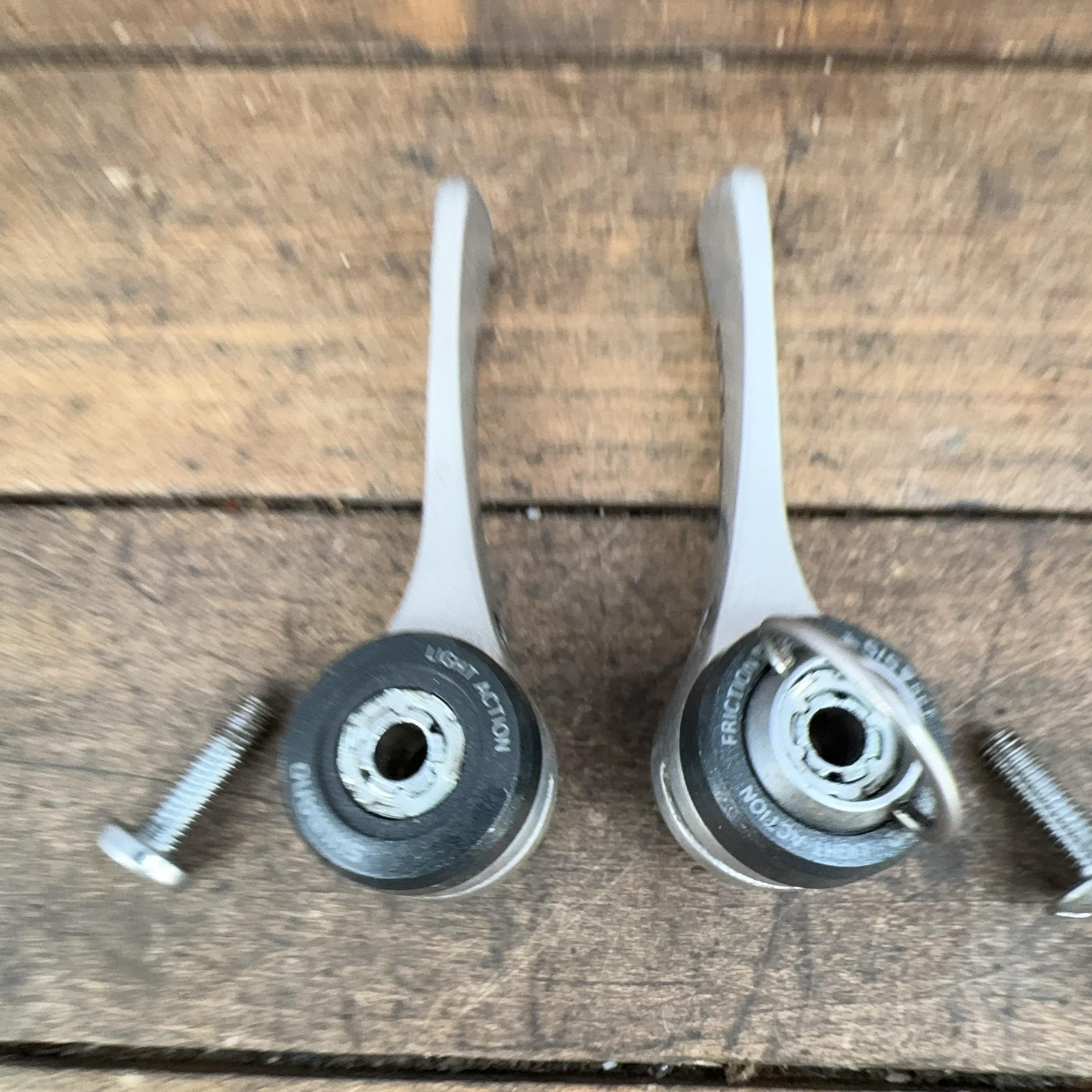 Vintage Shimano 105 SL-1050 Downtube Shifter Set PARTS 6 Speed 6s Light Action