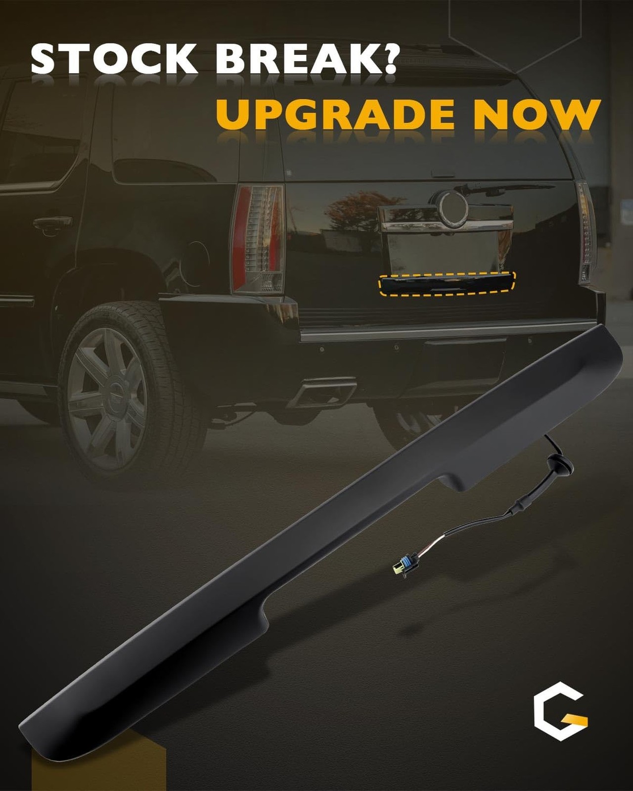 Tail Gate Liftgate Handle, Compatible with 2007-2014 Chevy Suburban | GMC Yuk…