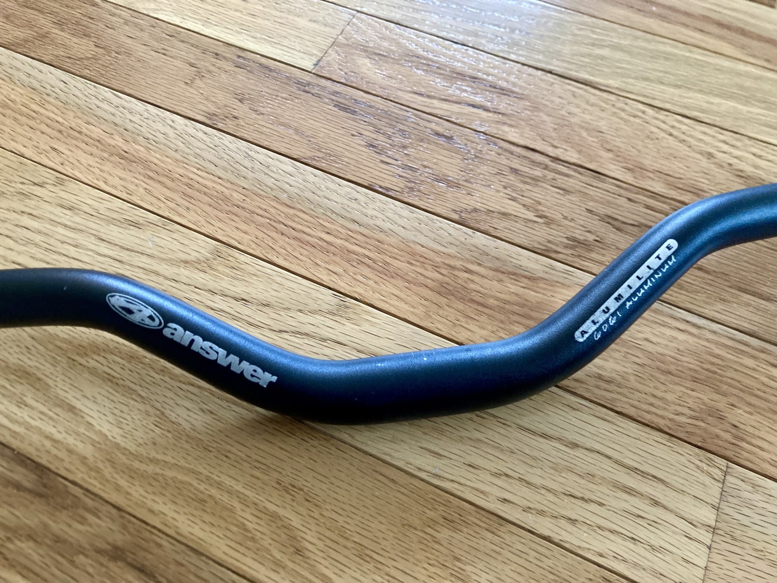 Fixie Tracklocross Answer Riser Bar and Custom Painted threadless stem