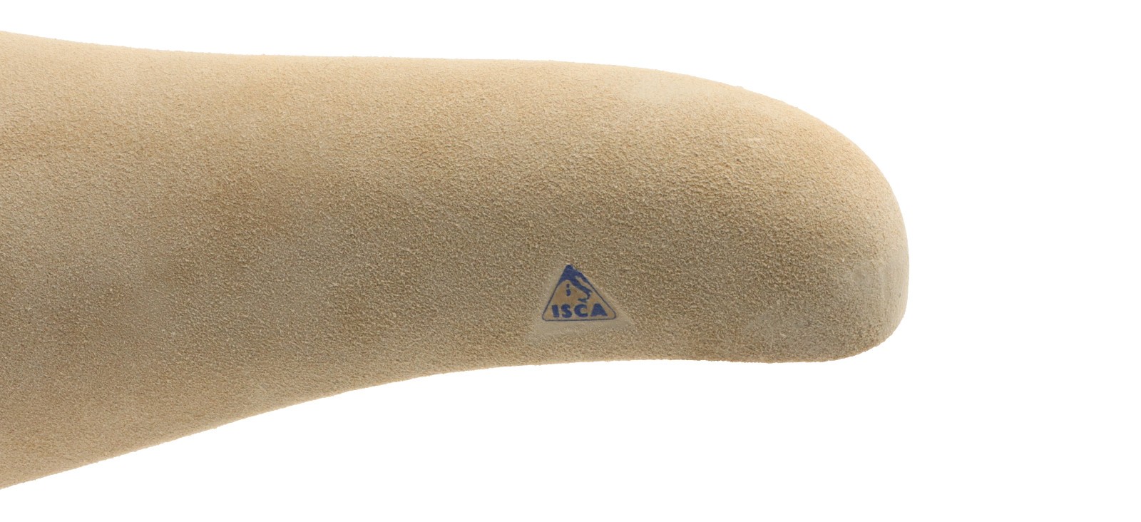 Iscaselle Tornado Saddle Steel Rails White Suede Leather Cream 1980s NIB NOS NEW