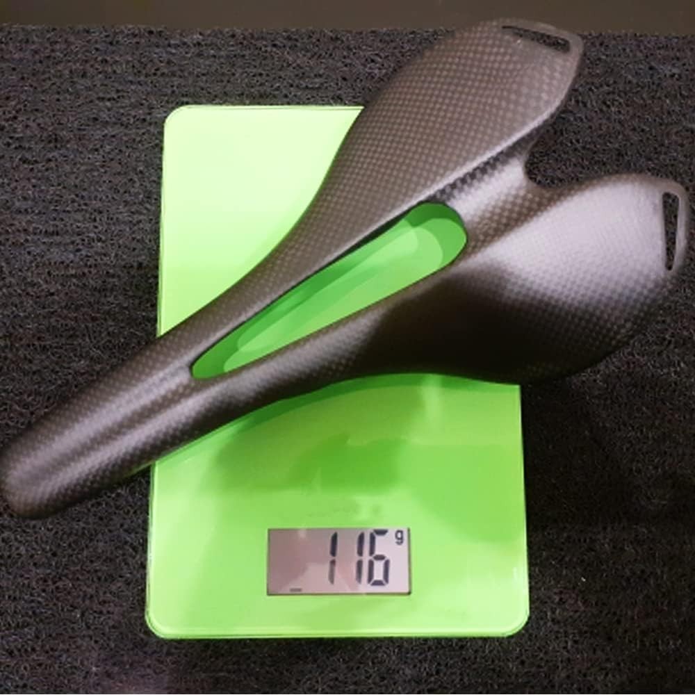 Red Carbon Fiber Bicycle Seat – Mens Womens