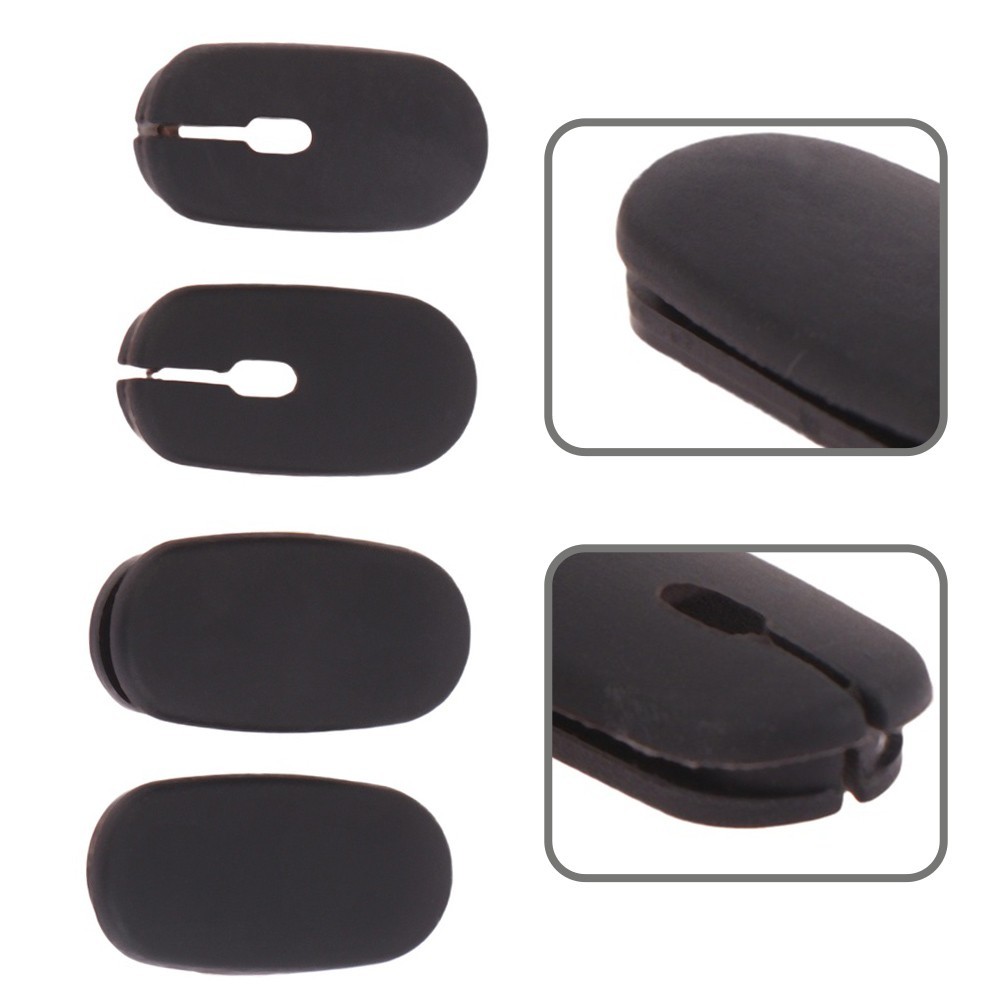 2pcs UV Resistant Rubber Stopper for Outdoor Bicycle Use All Year Round