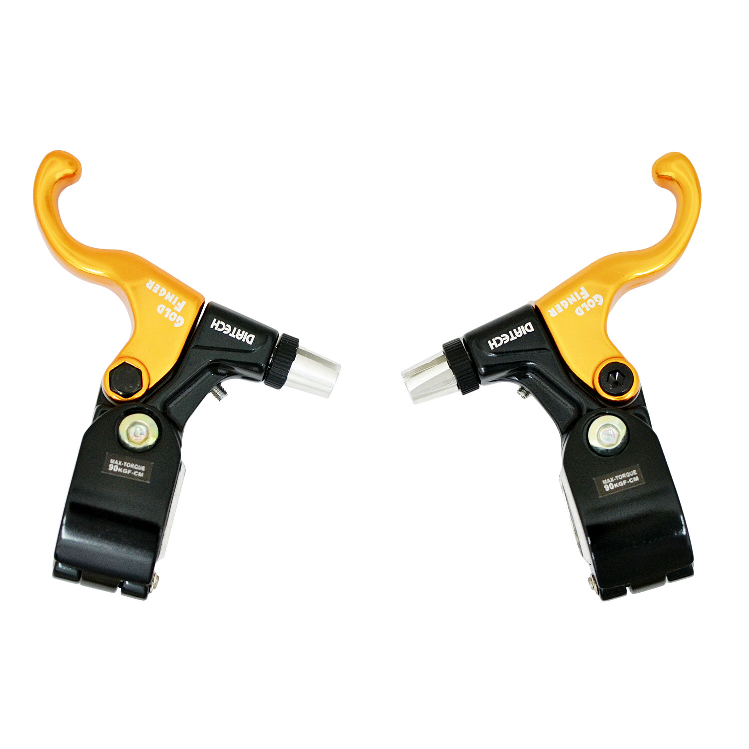 DIA-COMPE TECH99DS “GOLD FINGER” Brake Lever Set For Fixie & BMX , Gold