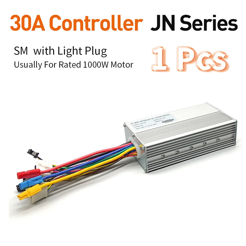 E-bike Controller 36/48V 250-1000W SM Connector Brushless Bicycle Controller