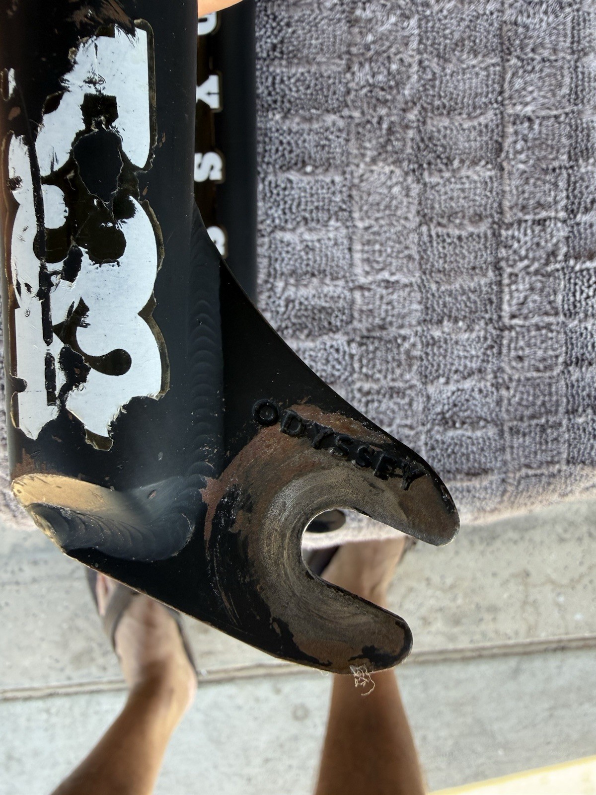 Odyssey R32 Forks With Compression Bolt