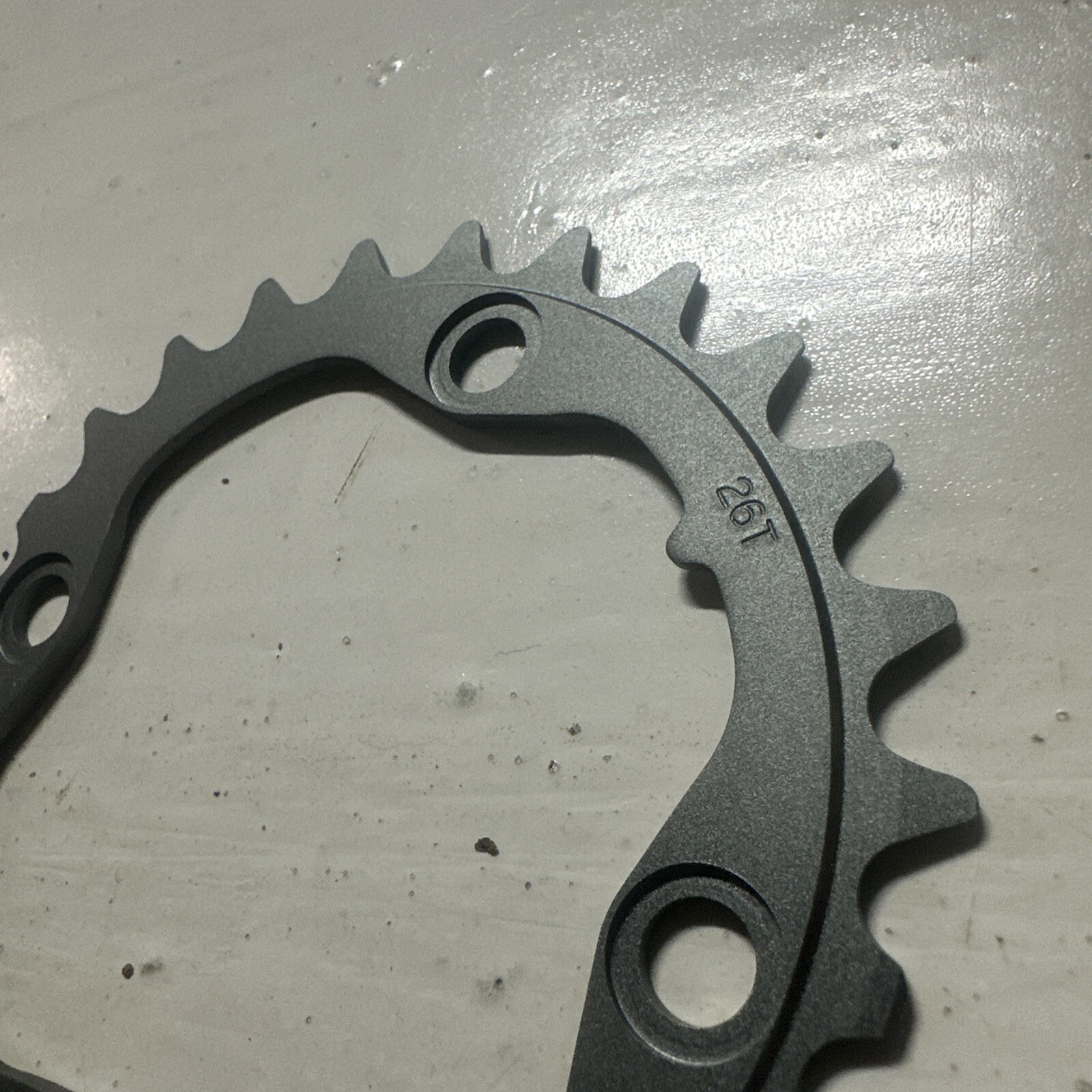 SRAM TruVativ BCD 80mm 26T Chainring XX X0 X9 X7 39/26T 2×10 Spd CrankSet Gray