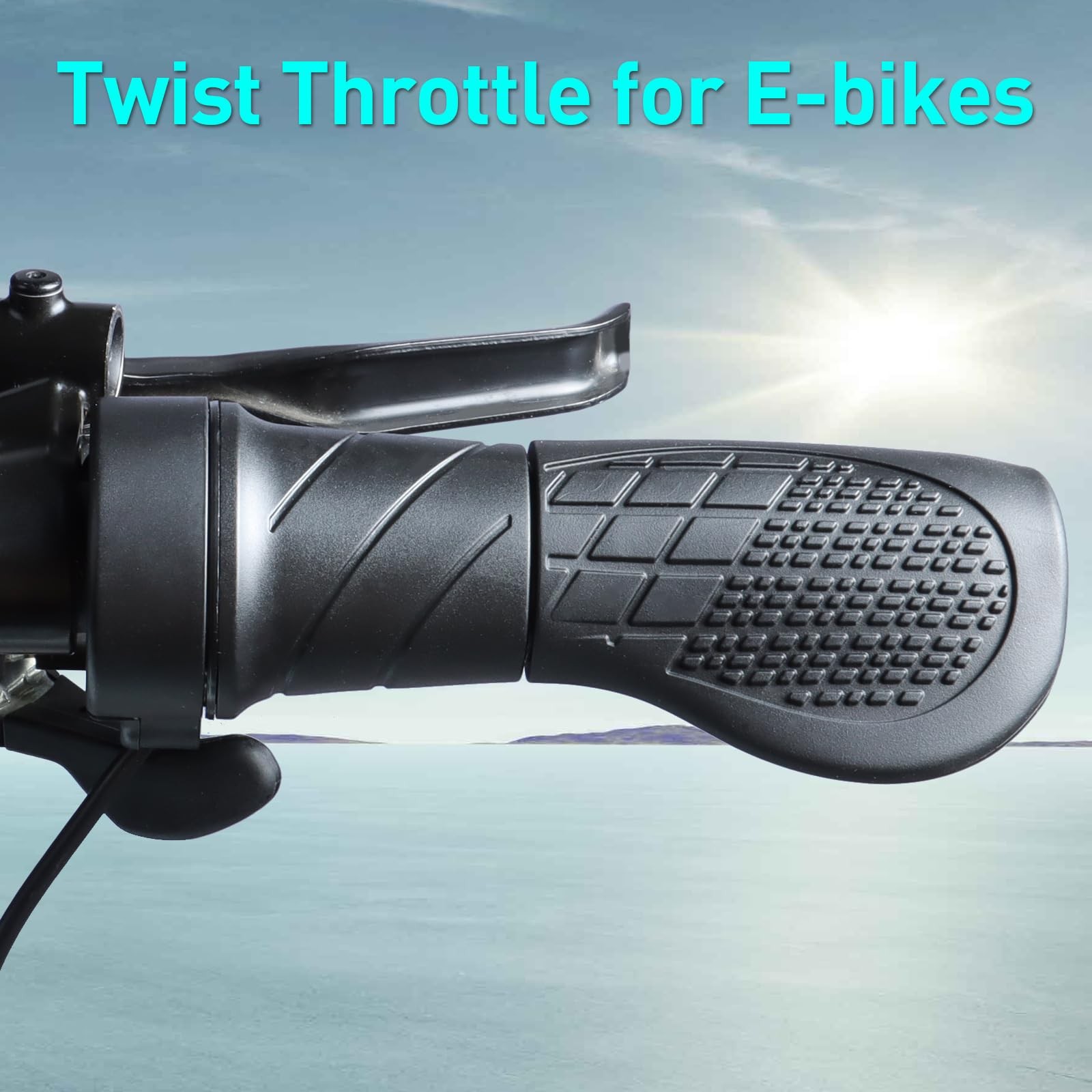 3 Pin Female Ebike Half-Twist Throttle Fits BAFANG BBS01B/BBS02B/BBSHD
