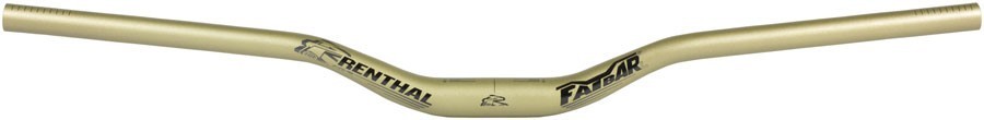 Renthal Fatbar V3 MTB Mountain Bike Riser Bar Gold 31.8 x 40mm Rise x 800mm