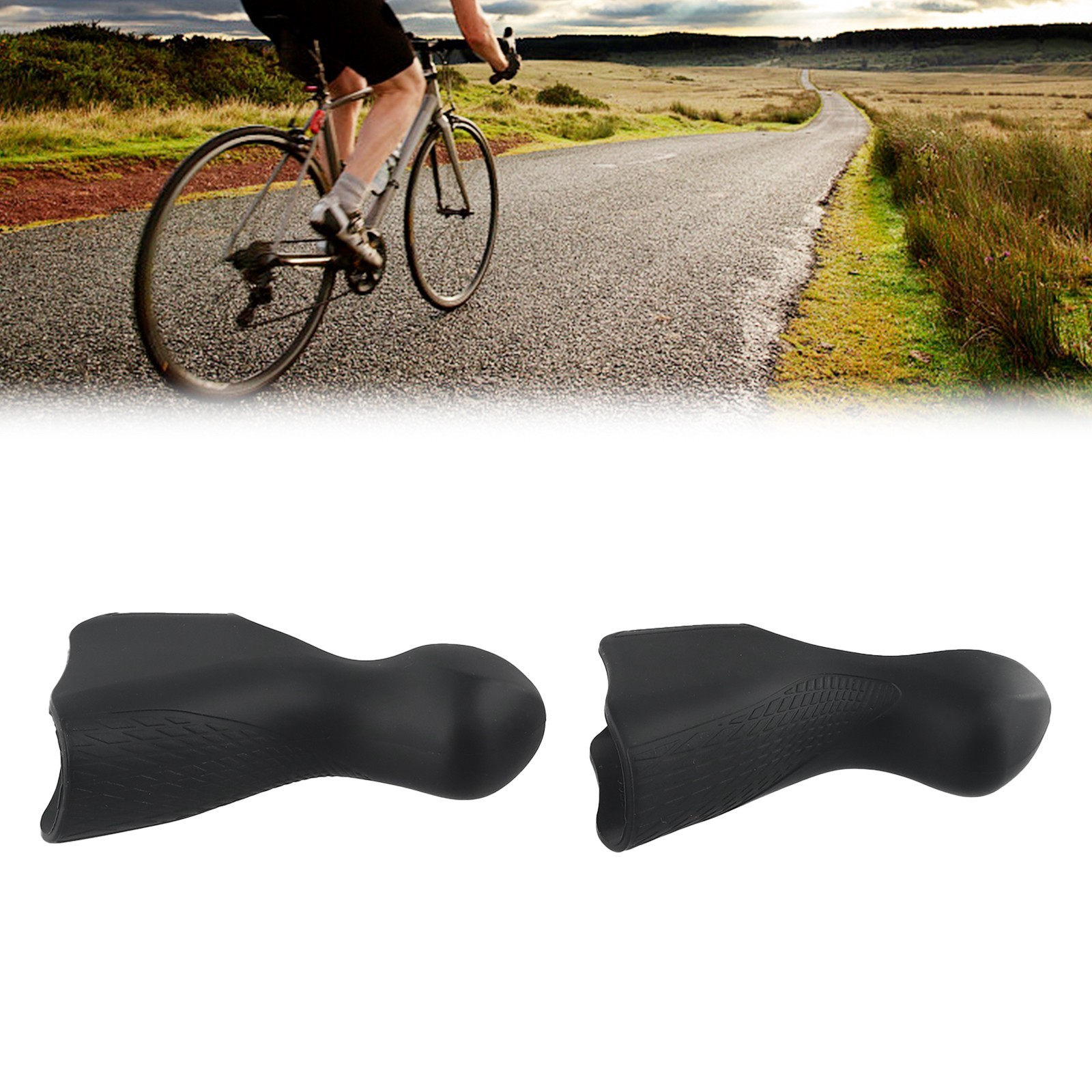 Pratical Shift Lever Covers Brake Lever Hoods 55g Bike Kit Part ST-5700
