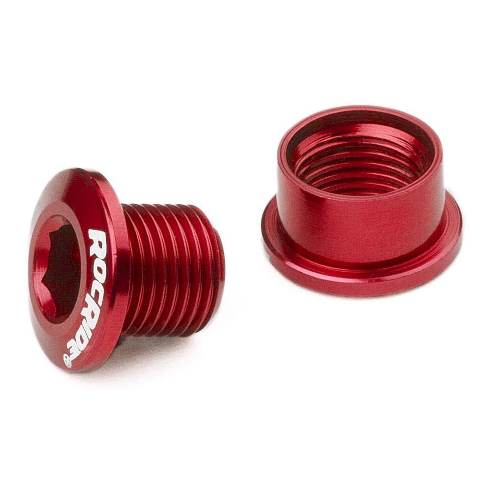 Versatile 5-Piece Chainring Bolt Set in Aluminum & Steel – Strong & Stylish