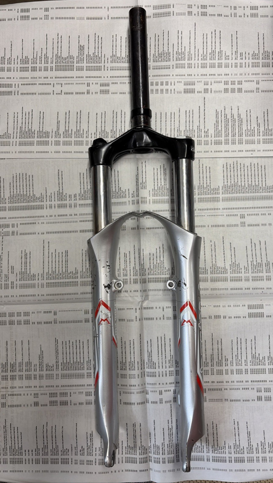 Vintage Marzocchi Bomber Fork M2 Race Shock 26″ 1&1/8 Threadless 7.5″