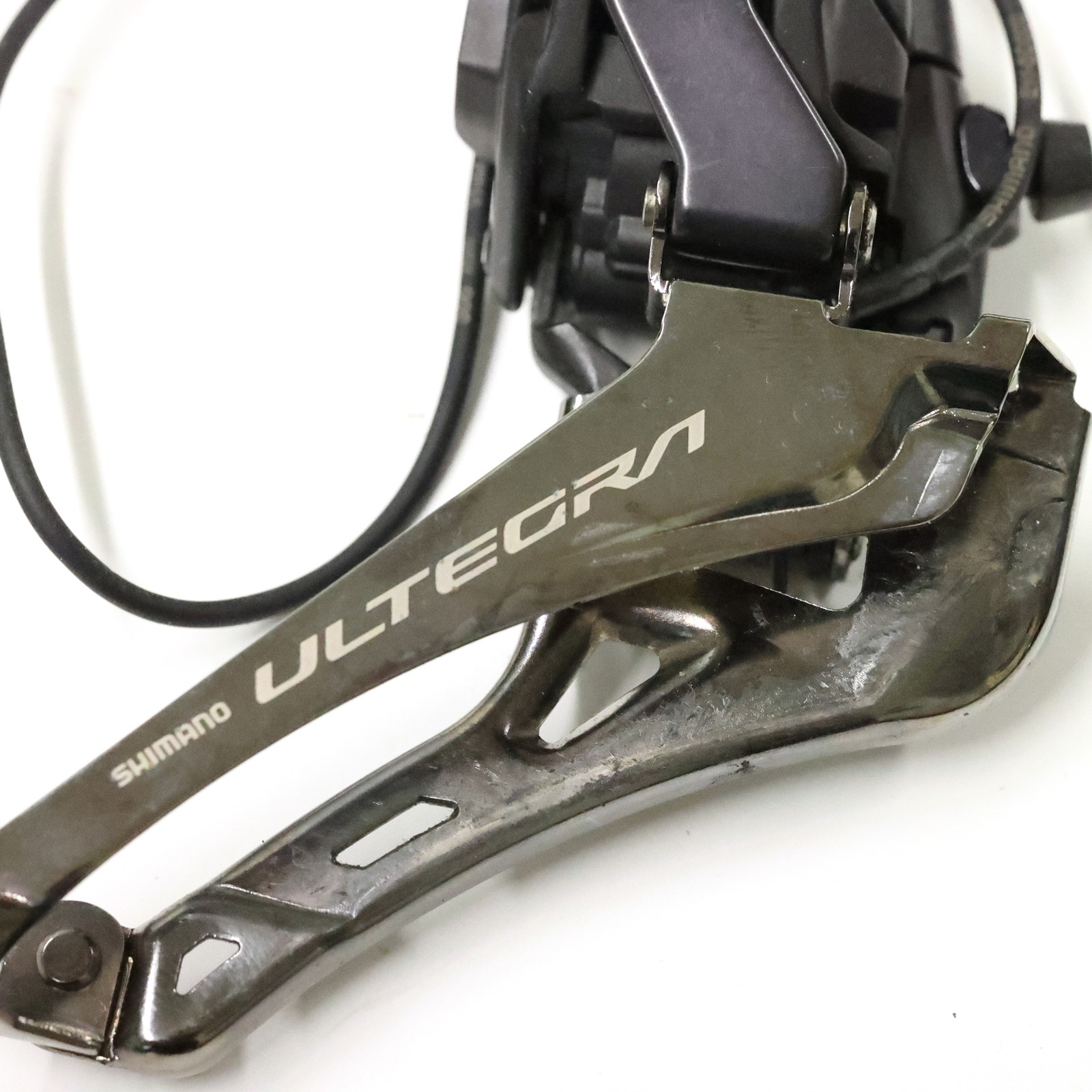 Shimano Ultegra FD-R8150 Di2 Front Derailleur 2×12 Braze On w SD300 Wire Take Of