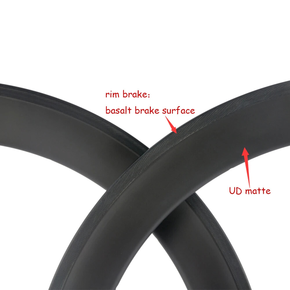 700C 38/50/60/88mm Carbon Road Bicycle Rims Clincher/Tubular/Tubeless
