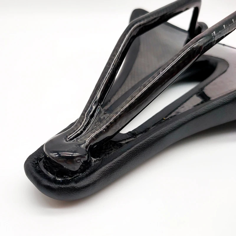 Carbon Fiber Mountain/road Bicycle Seat Ultralight Hollow Leather Seat Cushion