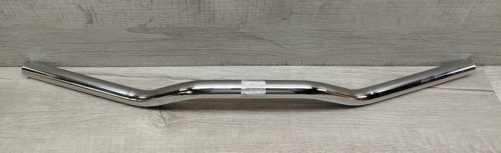 Vintage Chrome Steel 2 1/2″ Rise Handlebar MTB Cruiser, 22.2 mm Clamp, 650 mm