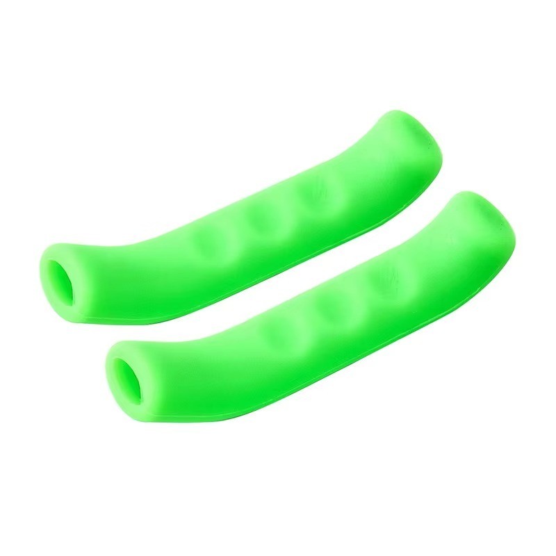 1Pair Bike Brake Lever Silicone Grip Covers, Bicycle Handle Accessories