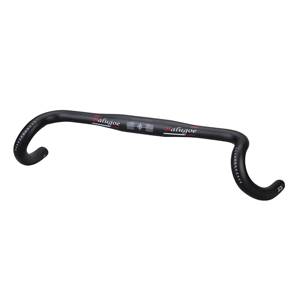 Carbon Gravel Cyclocross Road Bike Handlebar External Wiring Big Flare Bar