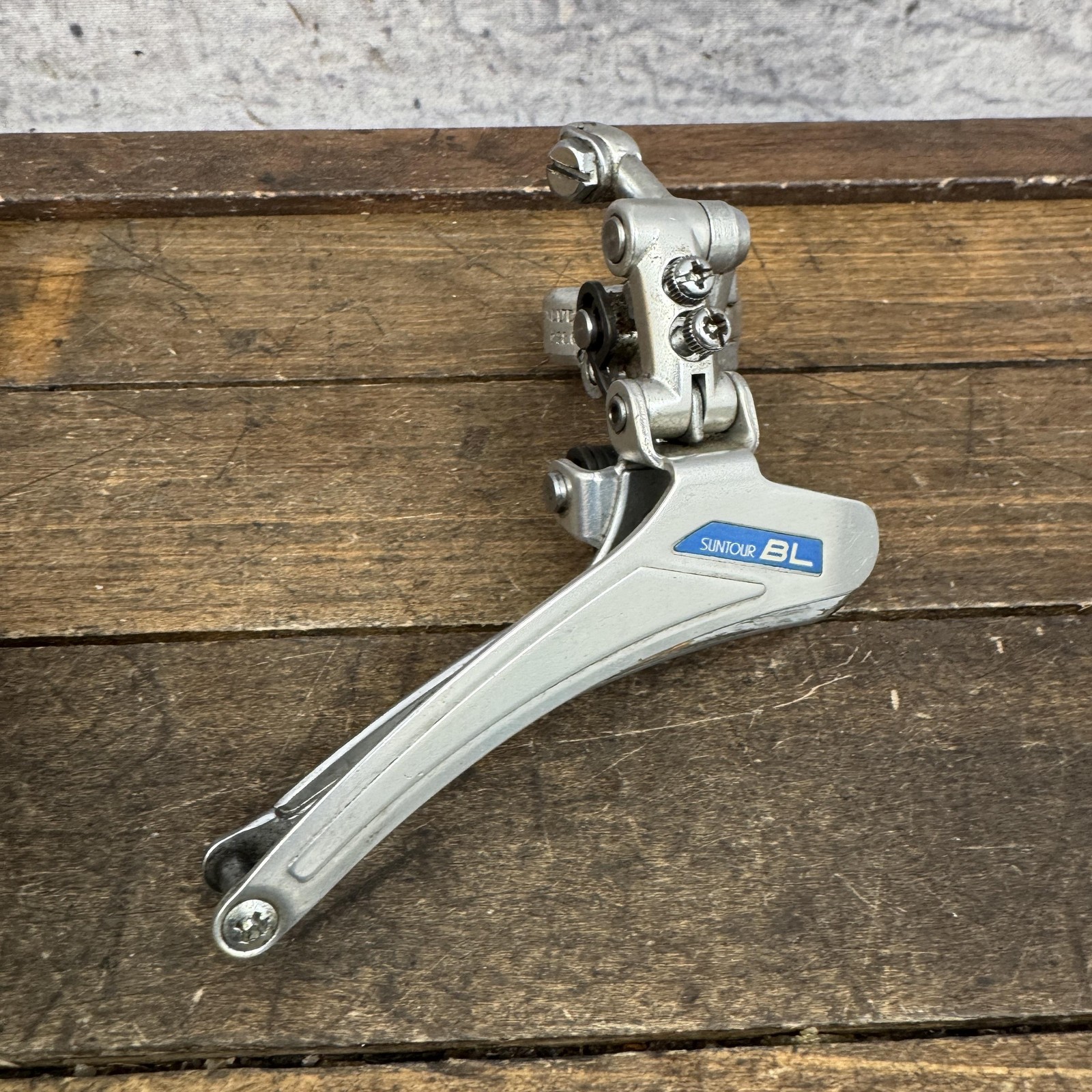 Vintage Suntour BL Blue Line Front Derailleur 28.6 Clamp Bottom Pull Japan 80s